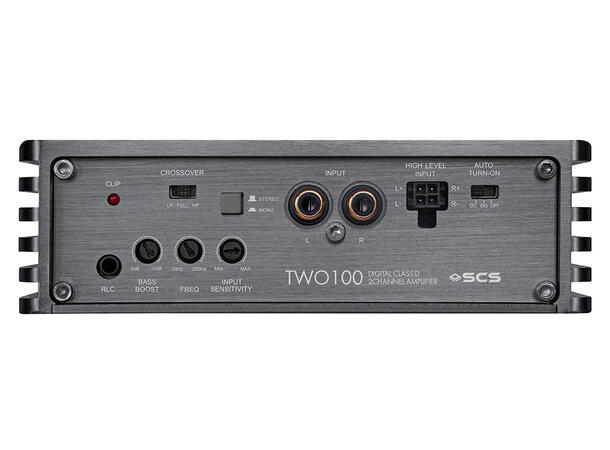 Musway kompakt forsterker 2x200W max Digital 2-kanals forsterker