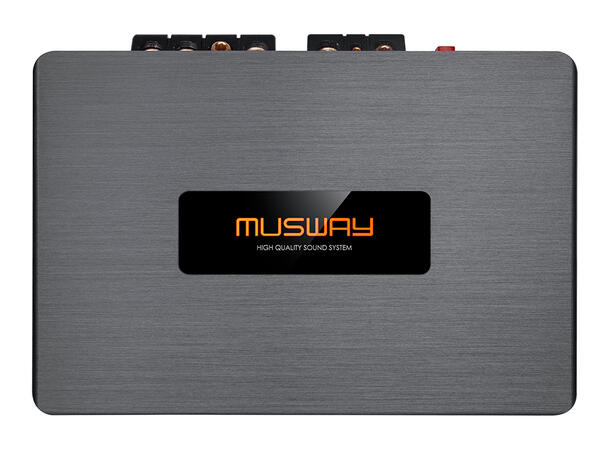 Musway kompakt forsterker 2x200W max Digital 2-kanals forsterker