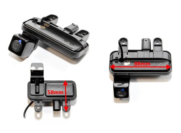 InCarTec Ryggekamera (håndtak) (CVBS) MB A/B/C/CLS/E-klasse (2009 -->) 