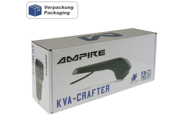 Ampire Ryggekamera (Bremselys) (AHD) VW Crafter/MAN TGE (2017 -->) 