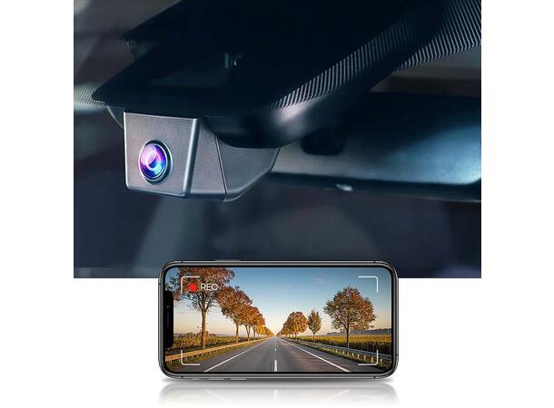 FITCAMX Integrert 4K Dashcam (foran+bak) Lexus RX (2016 - 2022) Modell B