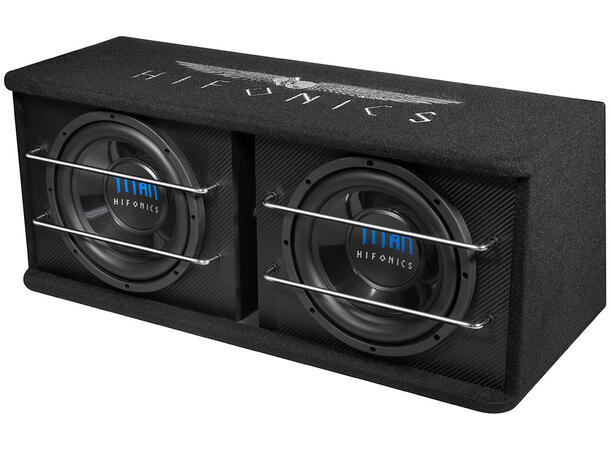 HiFonics TITAN TDA200R Aktiv 2x10" 2x10" Aktiv Bassreflekskasse