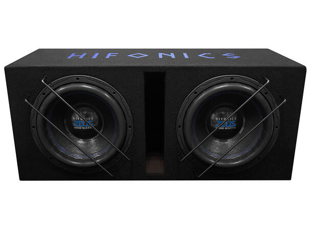 HiFonics ZSPL12DUAL 2x12" Basskasse 2x12" Bassreflekskasse