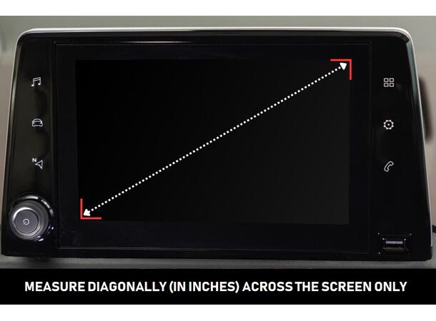 InCarTec Ryggekamera-Adapter 7"/8" NAC-skjerm 