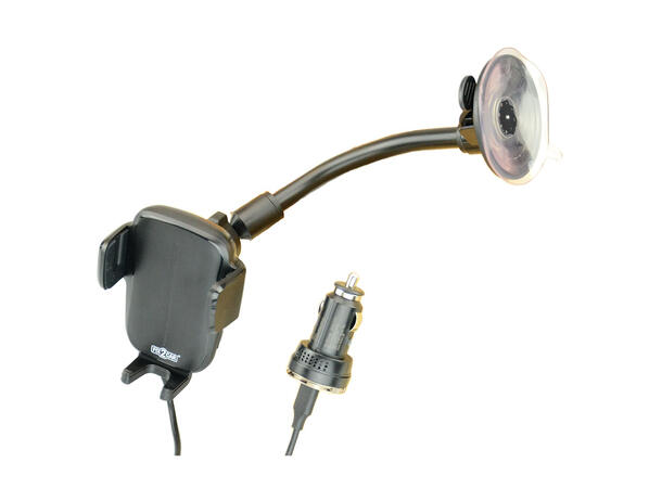 KRAM Fix2Car trådløs lader Universal (15w), 61-86mm bredde