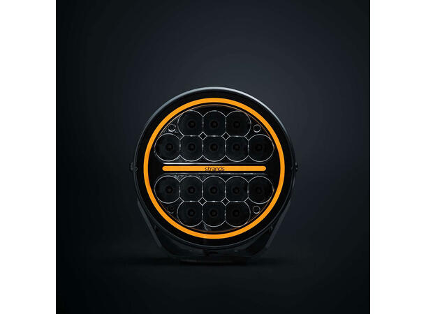 Strands SIBERIA XPA, 7" Amber LED ekstralys, 77 Watt, 5.710 Lumen