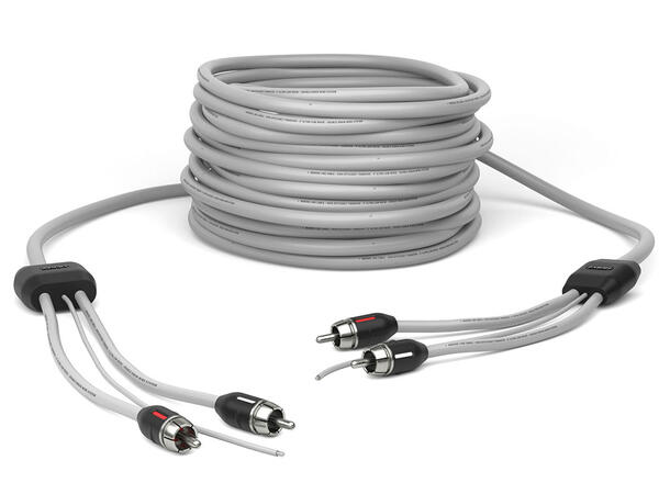 HERTZ Marine  RCA 2-kanals, 1 meter IP67 marinegraderte RCA kabler 