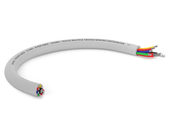 HERTZ Marine høyttalerkabell 3,3 mm² RGB IP67 marinegraderte høyttalerkabel 