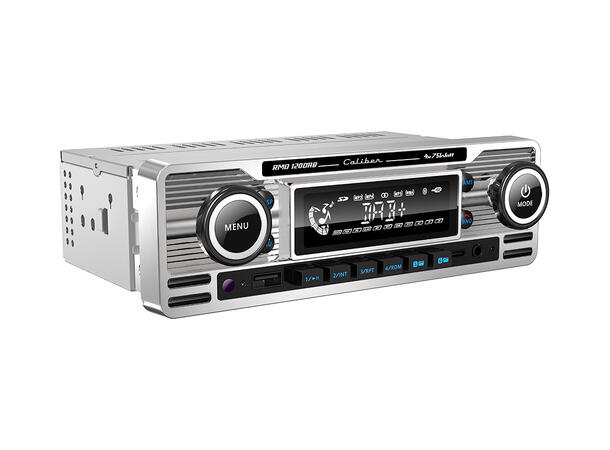 Caliber DAB+/USB/SD/BT  hovedenhet DAB+ spiller med krom retro look!