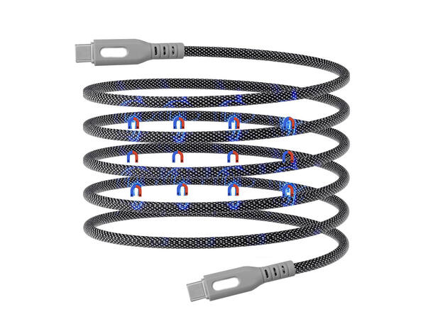 ConnectED Phone Kabel 1 meter Lightning USB Type-C til Lightning,magnetisk kabel