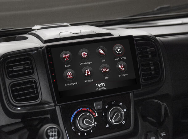 ESX i35 Smart Moniceiver m/10.1“ skjerm Fiat Ducato 8-serie 2021-2024
