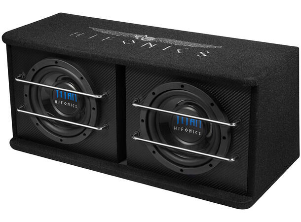 HiFonics TITAN TDA200R Aktiv 2x8" 2x8" Aktiv Bassreflekskasse