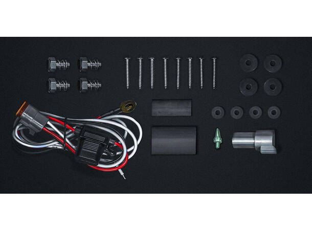 Strands integrert LED-lys i skiltholder! Verdensnyhet! Nuuk E-line 7800 lumen