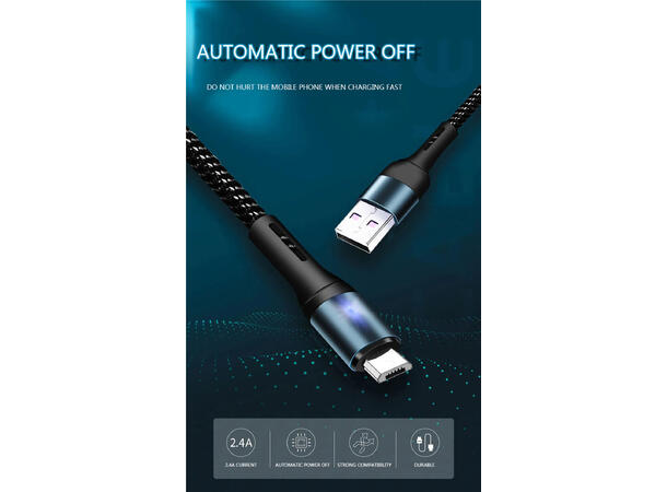 ConnectED Phone Kabel 1 meter Type-C USB til USB Type-C