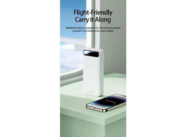 ConnectED powebank 20.000mAh Rask og kraftig
