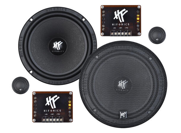 HiFonics TITAN 2-veis 8" komposett 20 cm (8") Komponentsett