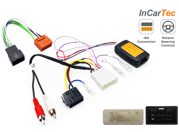 InCarTec Rattfjernkontroll interface Toyota (2019 -->)