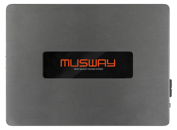 Musway 6-kanals DSP-forsterker 780W RMS i 2 Ohm 