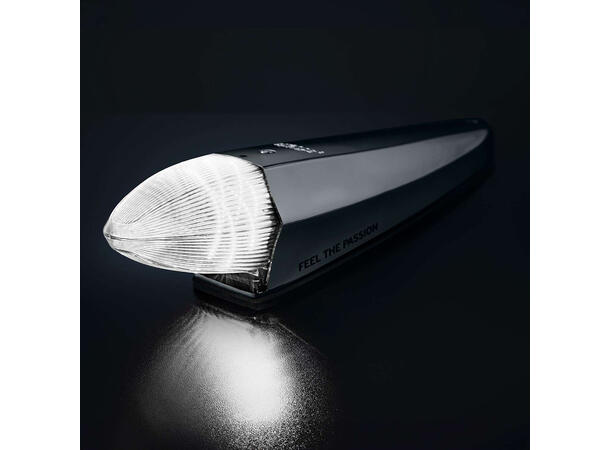 Strands IZE LED torpedo black Bullet Varsellys og hvitt/orange markeringslys 