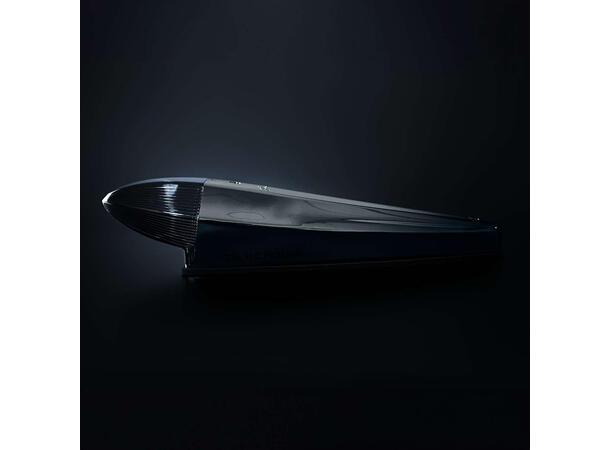 Strands IZE LED torpedo black Bullet Varsellys og hvitt/orange markeringslys 