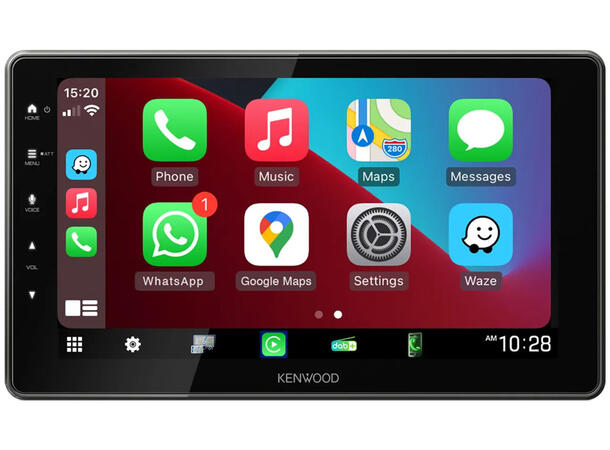 Kenwood DMX-F920DS 9" MEDIASPILLER -  DAB BT USB/IPHONE 