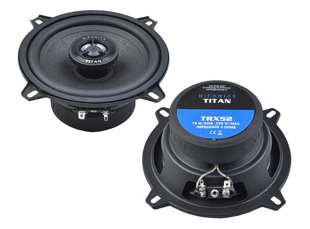 HiFonics TITAN 5,25" 2-veis koaxial 13 cm (5,25") 2-veis koaksial