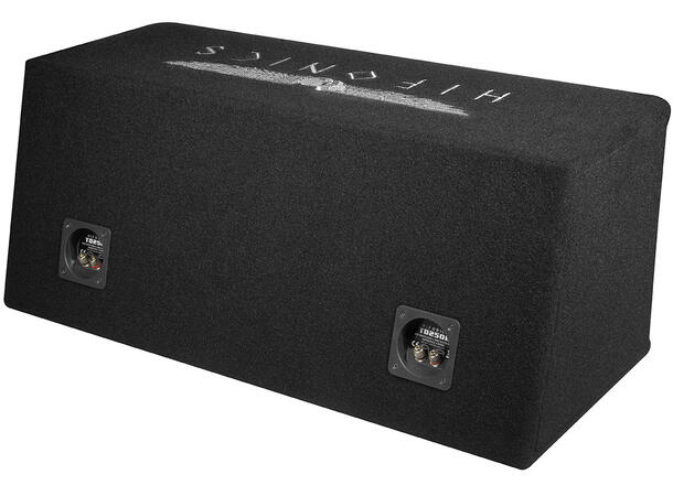 HiFonics TITAN TD250R 2x10" Basskasse 2x10" Bassreflekskasse