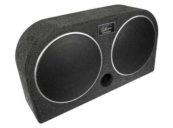 HiFonics VRX82A Aktiv Subwoofer 8" basskasse med slave