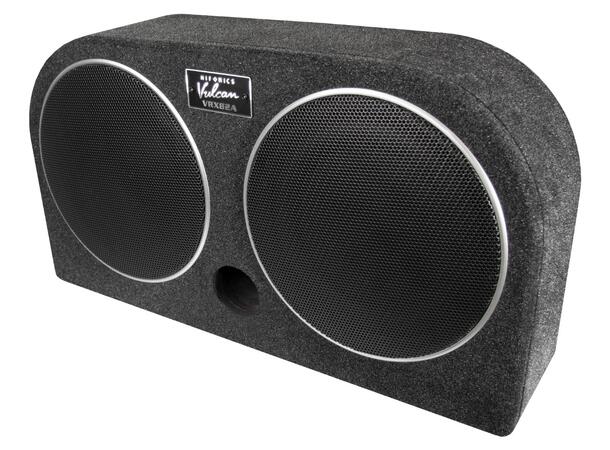 HiFonics VRX82A Aktiv Subwoofer 8" basskasse med slave