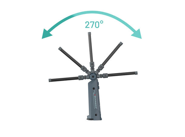 SCANGRIP mini slim arbeidslykt 200lm