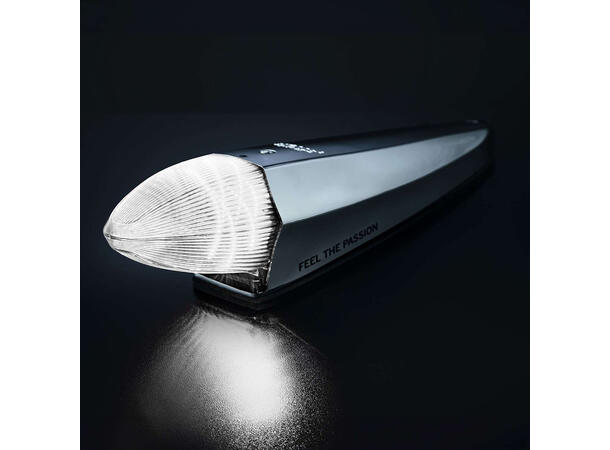 Strands IZE LED torpedo silver arrow Varsellys og hvitt/orange markeringslys 