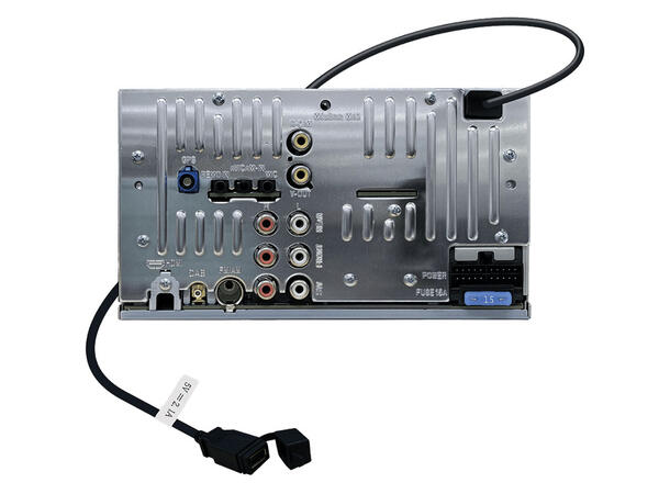 Kenwood DMX7525DABS 2-DIN MEDIASPILLER -  DAB BT USB/IPHONE 