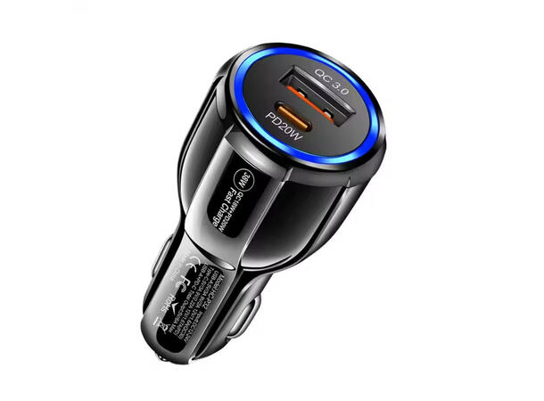 ConnectED Phone billader 48W, både USB og Type-C