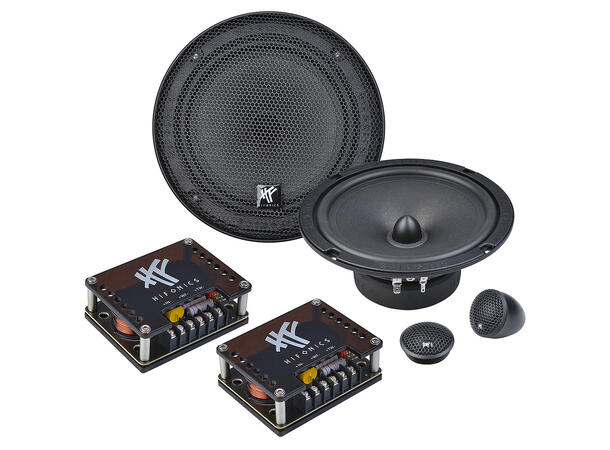 HiFonics TITAN 2-veis 6,5" komposett 16,5 cm (6,5") Komponentsett