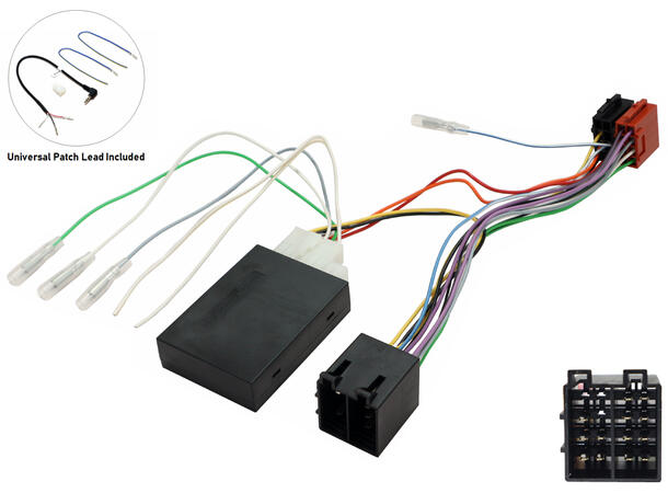 InCarTec Rattfjernkontroll interface Mercedes Audio 20/NTG2 ISO