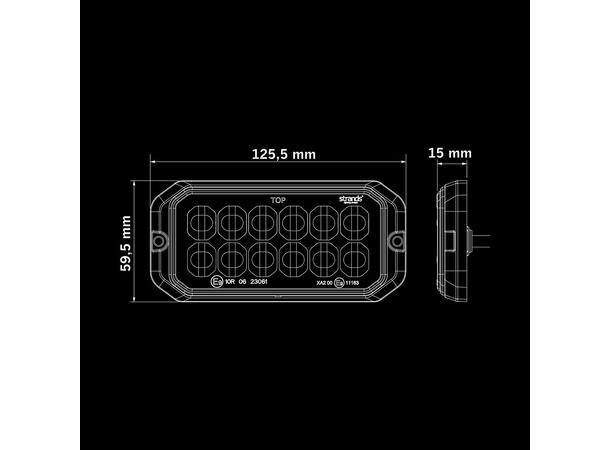 Strands Dark Knight Duo varsellys 12 LED 26 watt